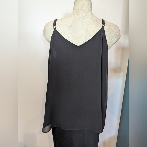 Torrid Sophie Chiffon Swing Cami Size 1x Black NWOT - Picture 3 of 8